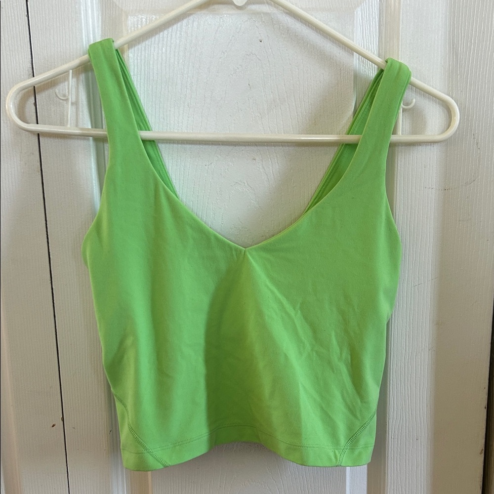 Lululemon Align tank Scream Green